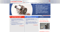 Desktop Screenshot of codechamp.fr
